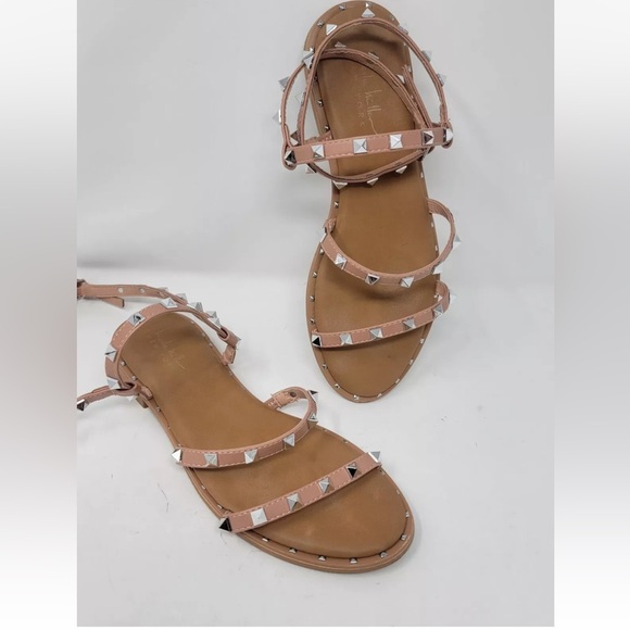 Nicole Miller New York studded sandals - Picture 2 of 3